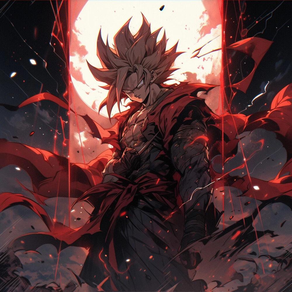 Son Goku hình vẽ mang nét độc đáo thu hút người xem