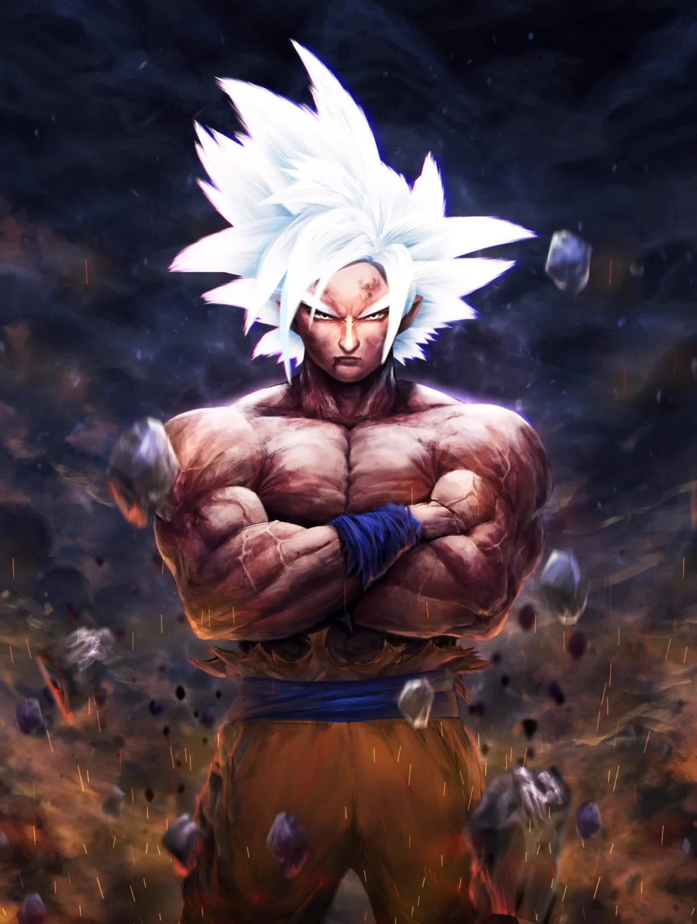 Son Goku 4K sắc nét từng chi tiết mạnh mẽ rõ ràng