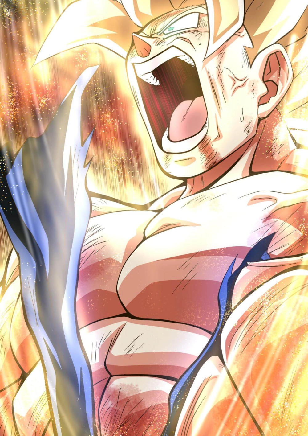 Ảnh Son Goku ghi lại thần thái đầy cuốn hút