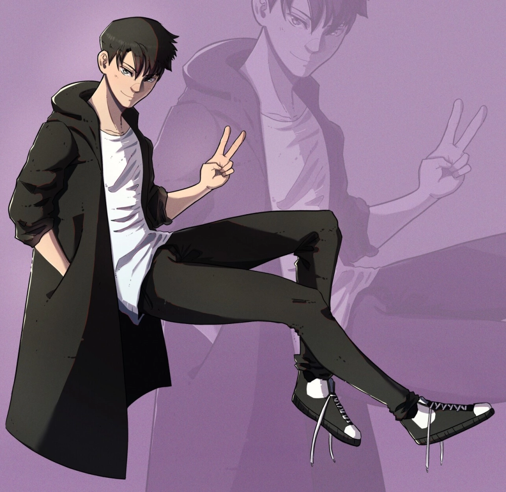 Sung Jin Woo thể hiện phong thái mạnh mẽ cuốn hút