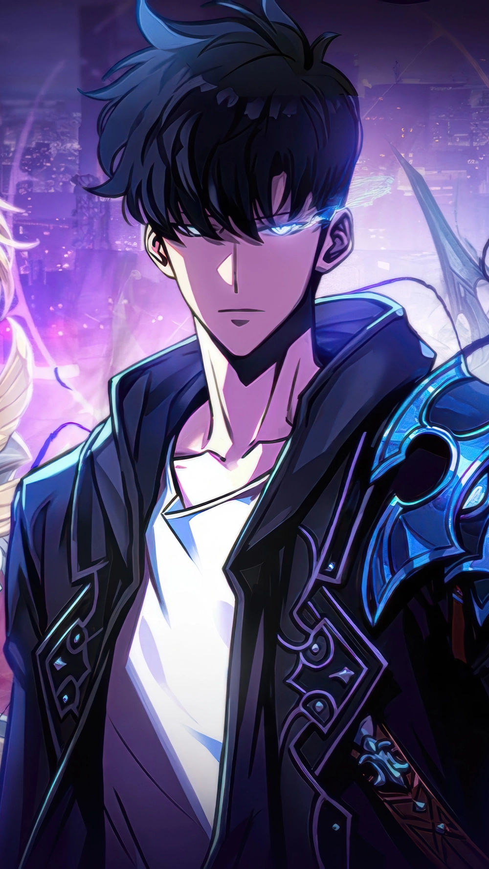 Sung Jin Woo anime mang vẻ sắc lạnh cuốn hút