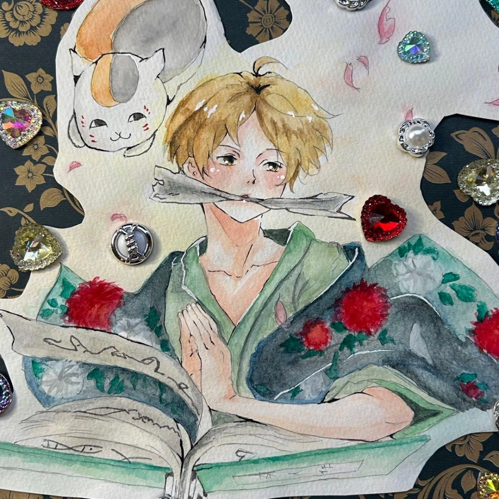 Hình ảnh Takashi Natsume toát lên nét dịu dàng