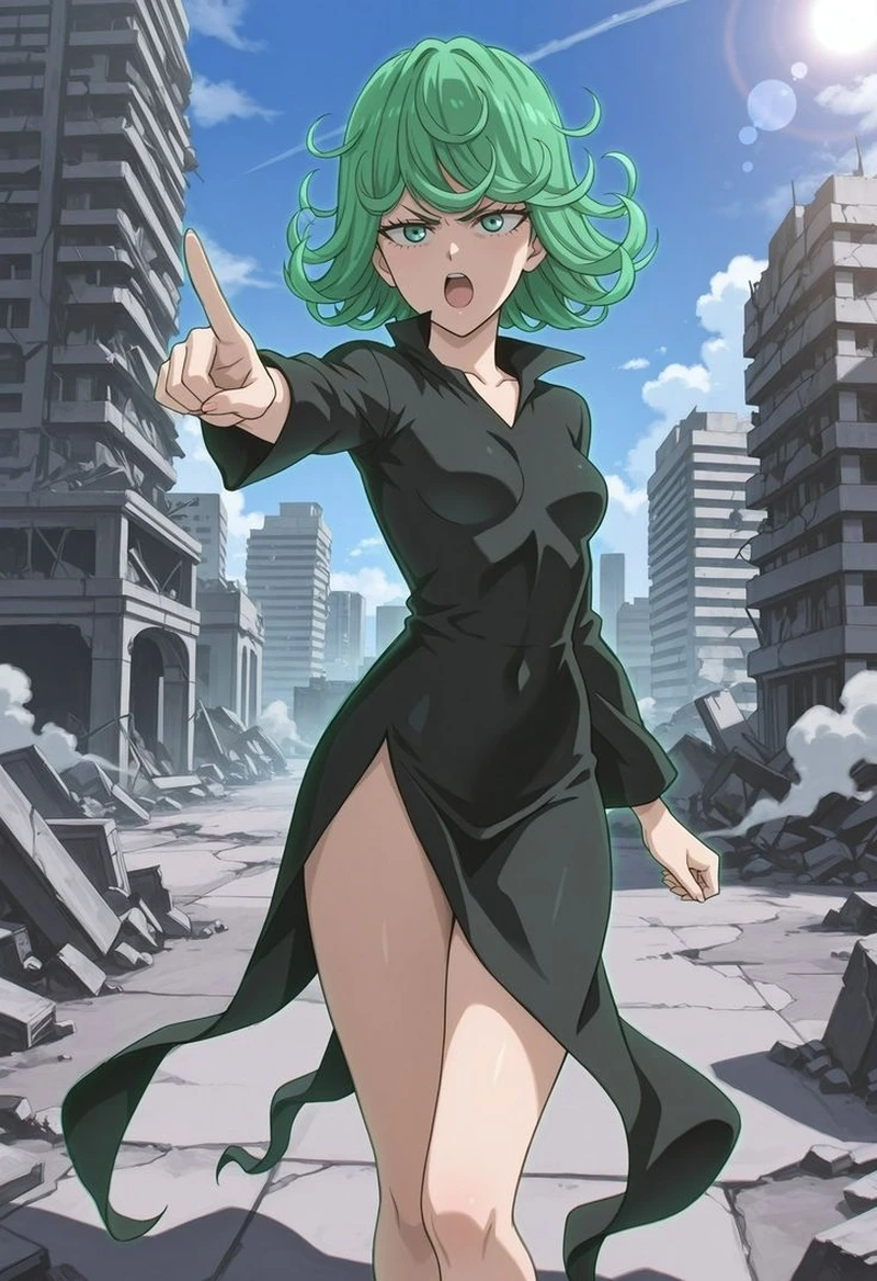 Tatsumaki OPM sức mạnh khủng khiếp của Tornado