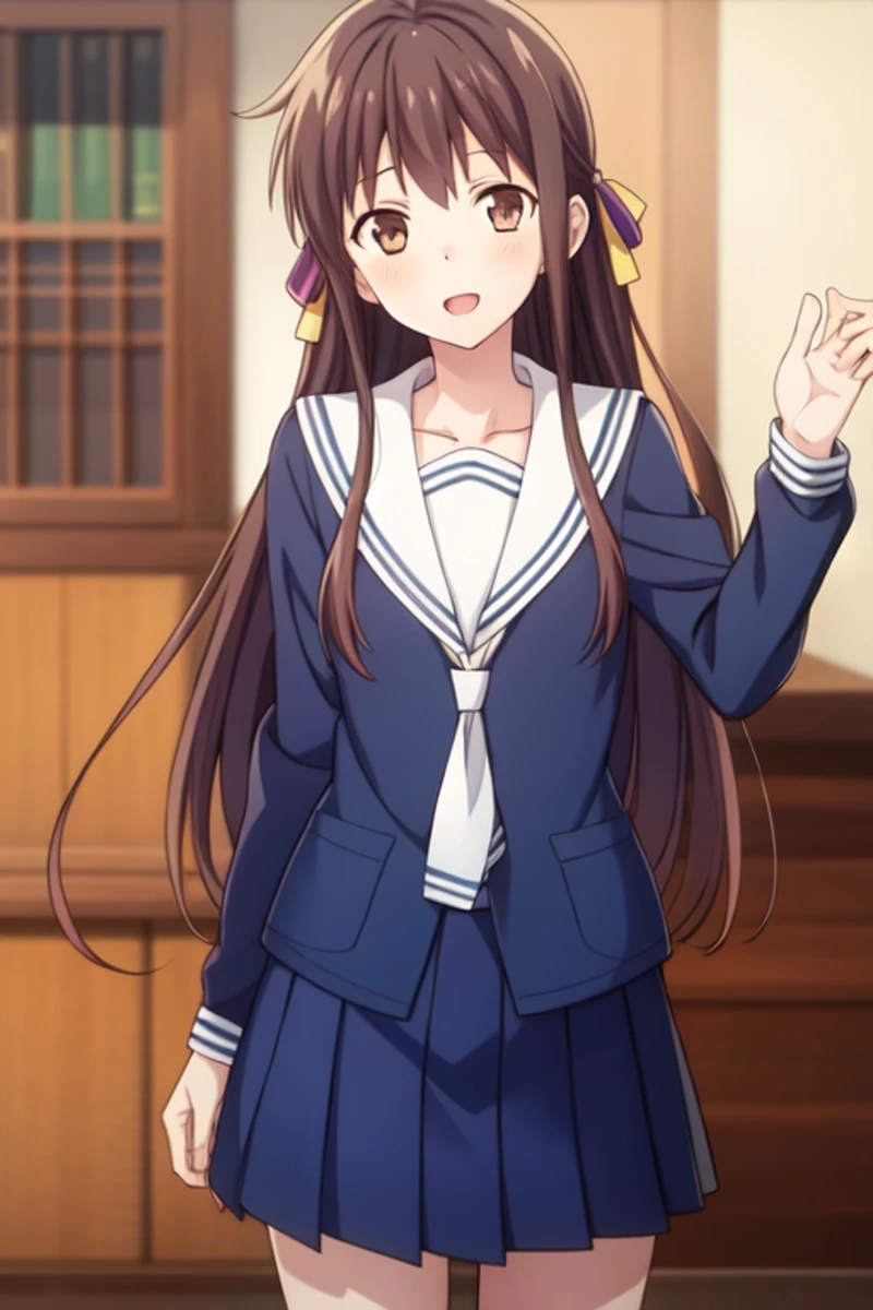 Tập trung vào nhân vật tohru honda anime