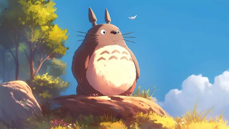 Ảnh Totoro HD sắc nét này rất đáng tải