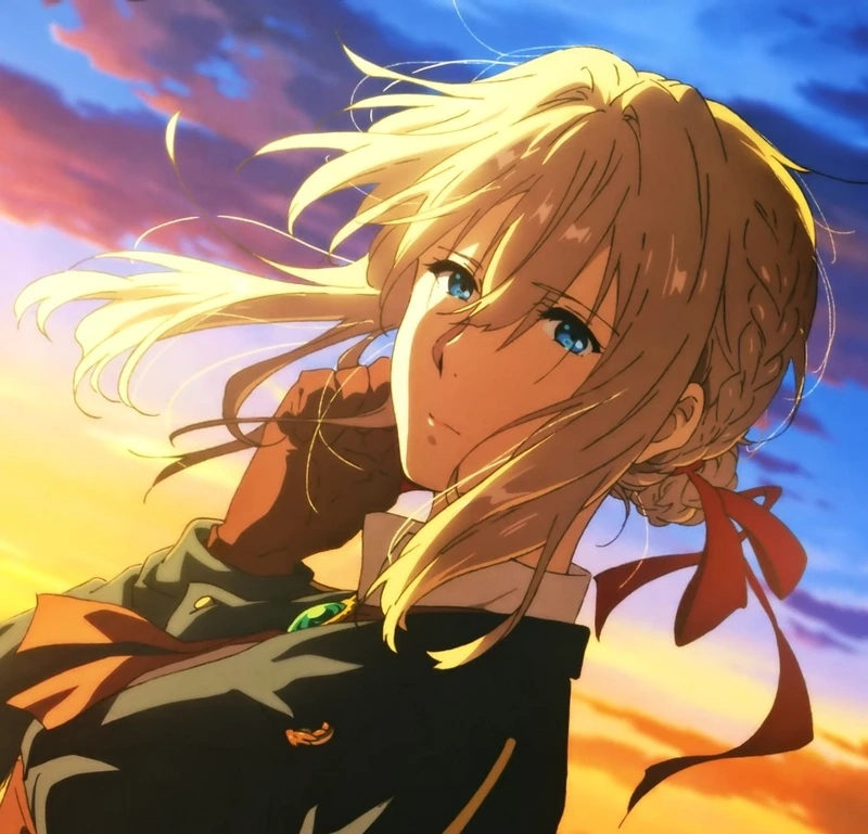 Avatar phong cách violet evergarden avatar