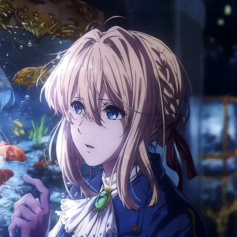 Hình nền siêu sắc nét violet evergarden 4k wallpaper