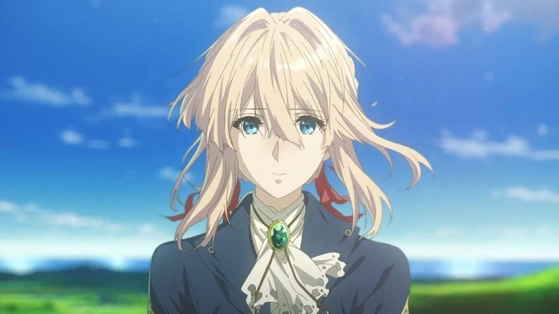 Kiểu tóc xinh xắn violet evergarden hairstyle