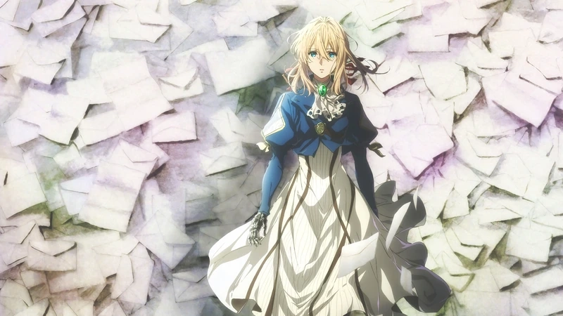 Outfit phong cách violet evergarden outfit