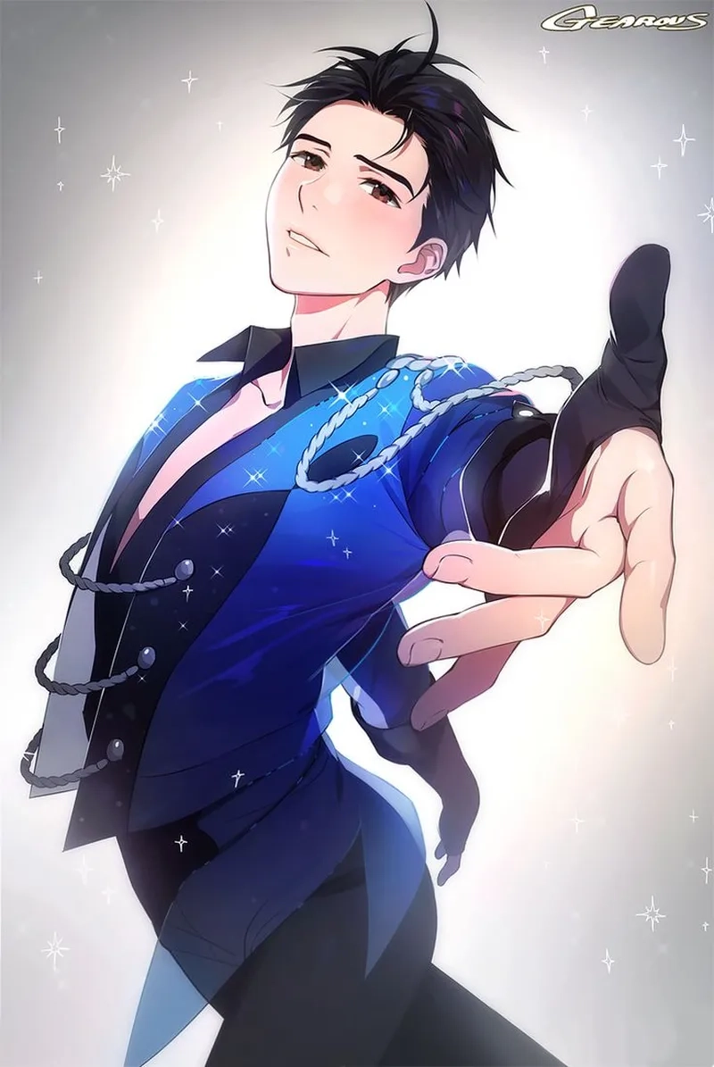 Trang trí màn hình với Yuri Katsuki wallpaper đẹp