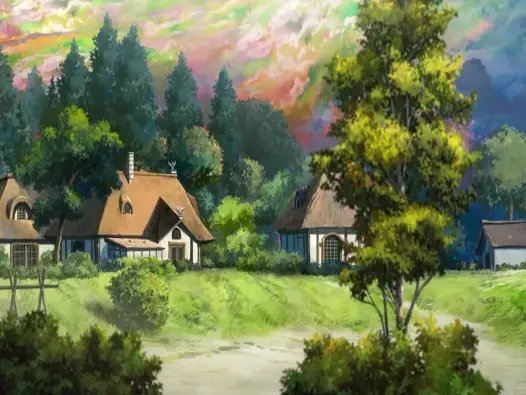 Bộ sưu tập ảnh anime phong cảnh đồng quê tuyệt đẹp cho bạn