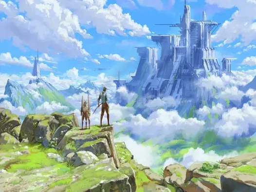 Khám phá bộ sưu tập ảnh anime phong cảnh fantasy đẹp nhất